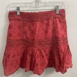 American Eagle Eyelet Skirt